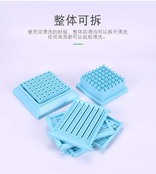 Wholesale meat piercer wholesale barbecue tools out of 49 strings of blue-green patented meat piercer piercing machine skewer artifact