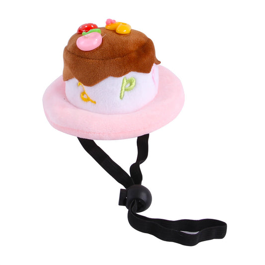 2022 New Pet Funny Headbands, Dog and Cat Halloween Hats, Cake Party Headbands, Funny Supplies