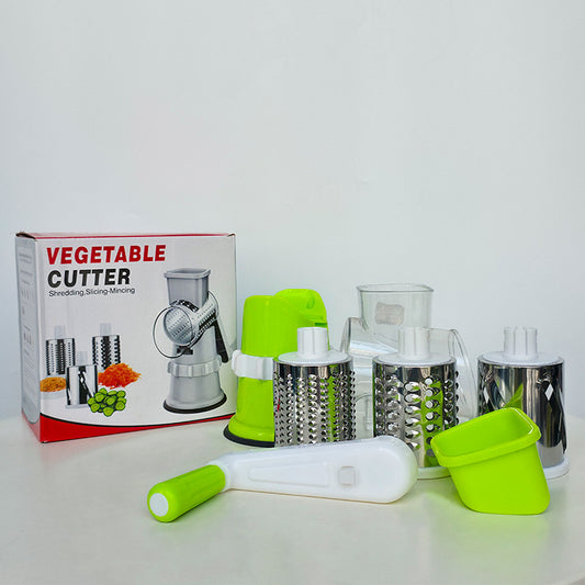 Multifunctional hand-cranked 2nd generation vegetable cutter slicer grater drum vegetable cutter potato slicer kitchen gadget