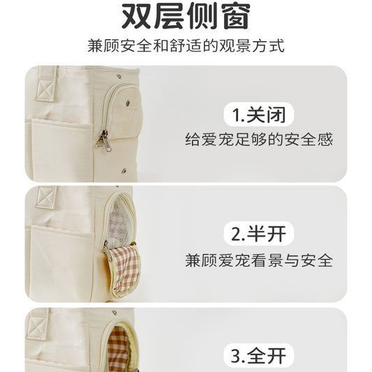 Pet carrier, dog carrying bag, cat bag, cat backpack, dog bag, portable pet carrying bag, airline carcass
