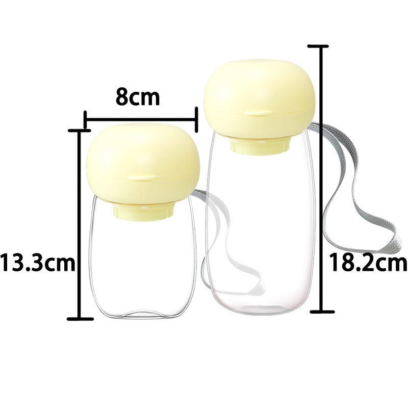 Pet supplies water cup cat and dog outdoor kettle portable small accompanying cup water bottle high temperature resistant pet water cup