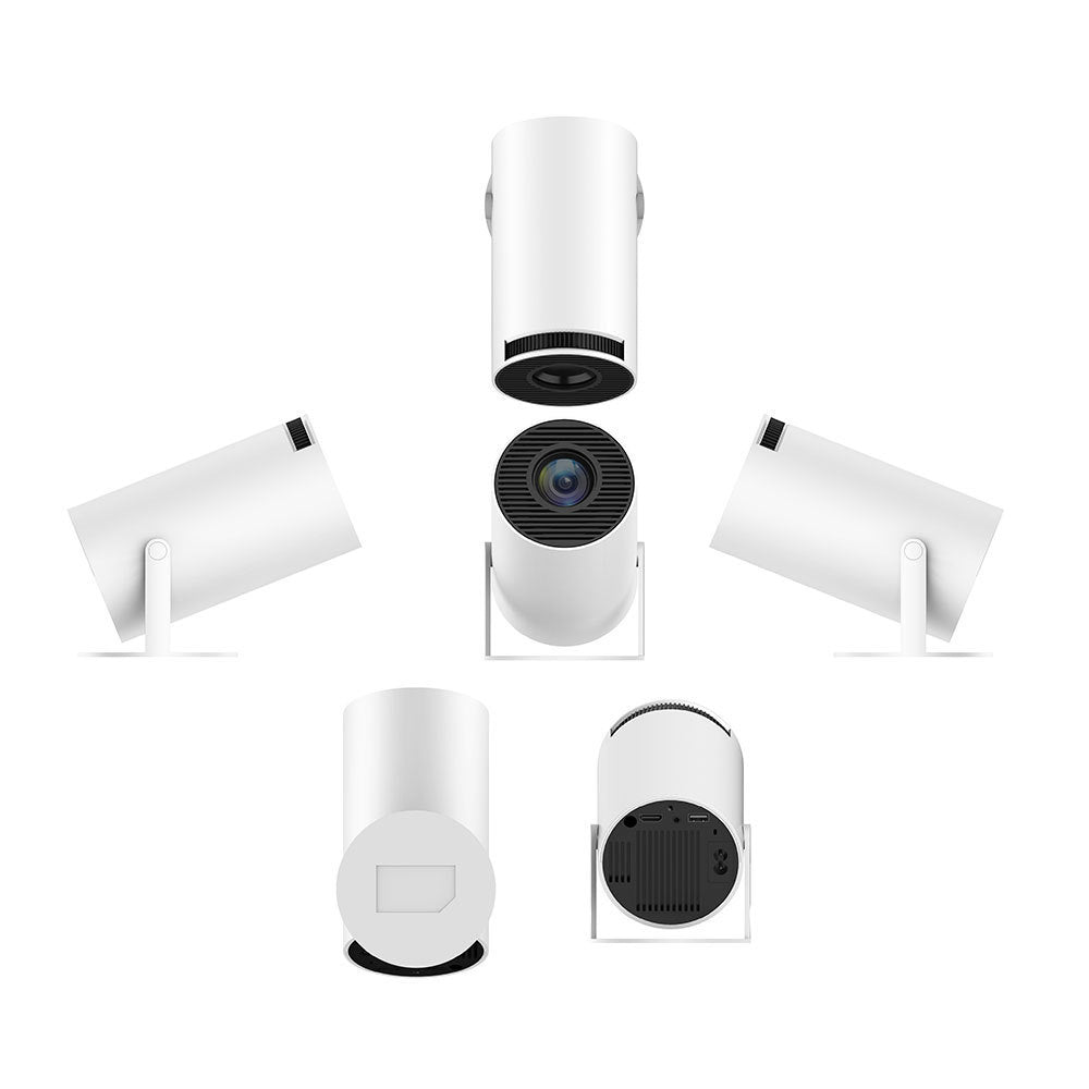 HY300pro cross-border mini projector HD smart portable camping home hot-selling 5G projector