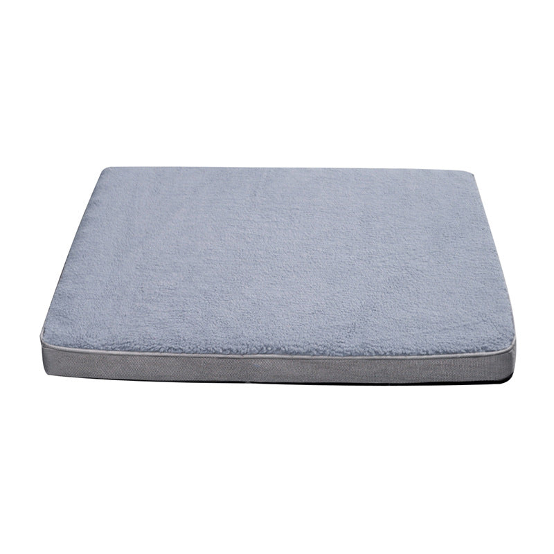 Cross-border pet sleeping mat, removable and washable, small dog and cat kennel mat, comfortable and warm new pet mat.