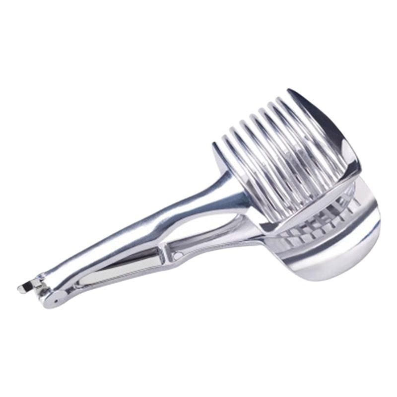 ✅Lemon slicer alloy multifunctional fruit splitter with handle tomato slicer household fruit cutter