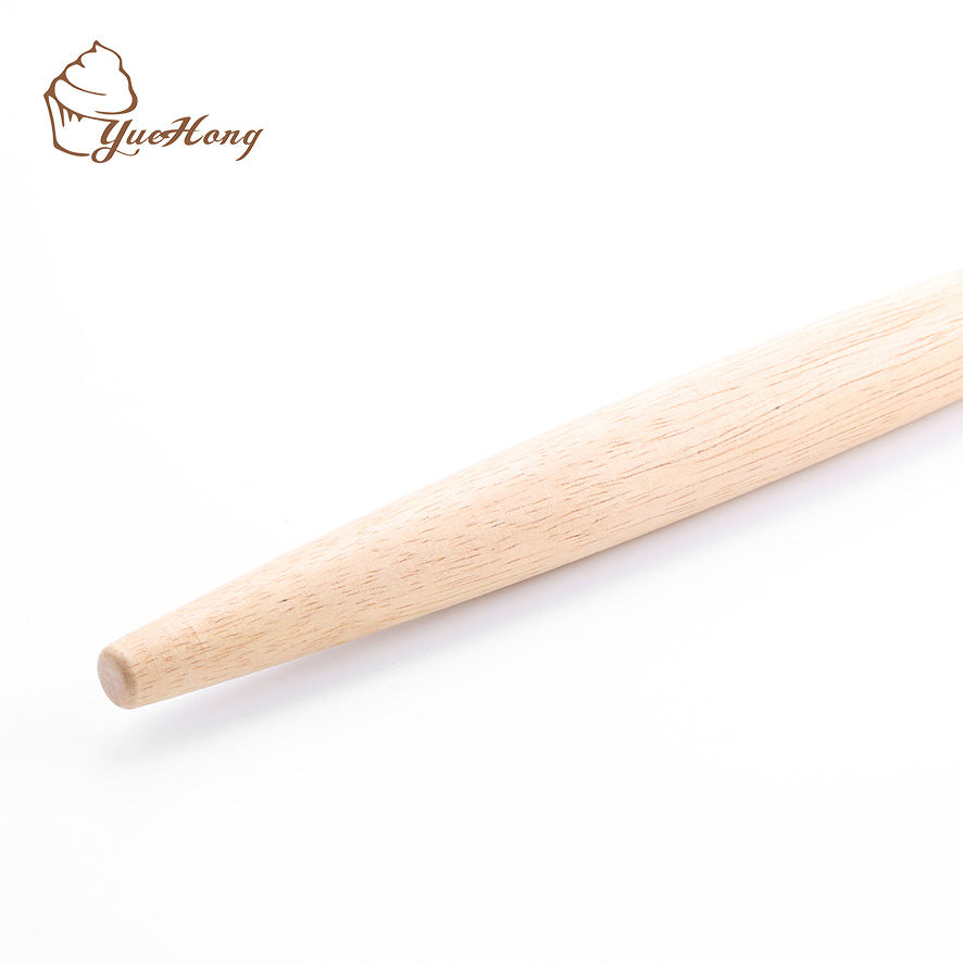 Danishwhisk13 inch wooden handle Danish single coil dough mixer eggbeater manual flour mixer