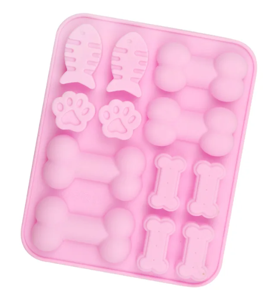 Blues 42-piece Panda Claw Silicone Chocolate Mold Mini Fondant Fire Paint Wax Mold