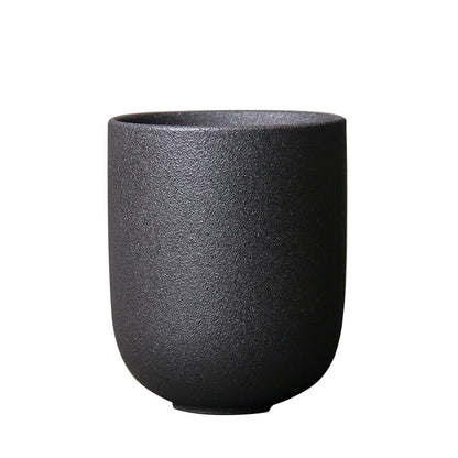 Large size rough pottery kiln-fired teacup, Japanese ceramic Kung Fu tea set, single cup, water cup, teacup, ceramic cup