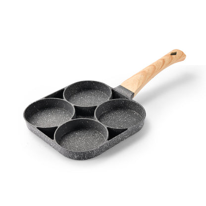 Omelette pan four-hole breakfast egg hamburger pan non-stick pan