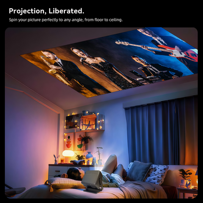 EVERYCOM Spectra 1080P 1200 ANSI Lumens HD Home Cinema Projector