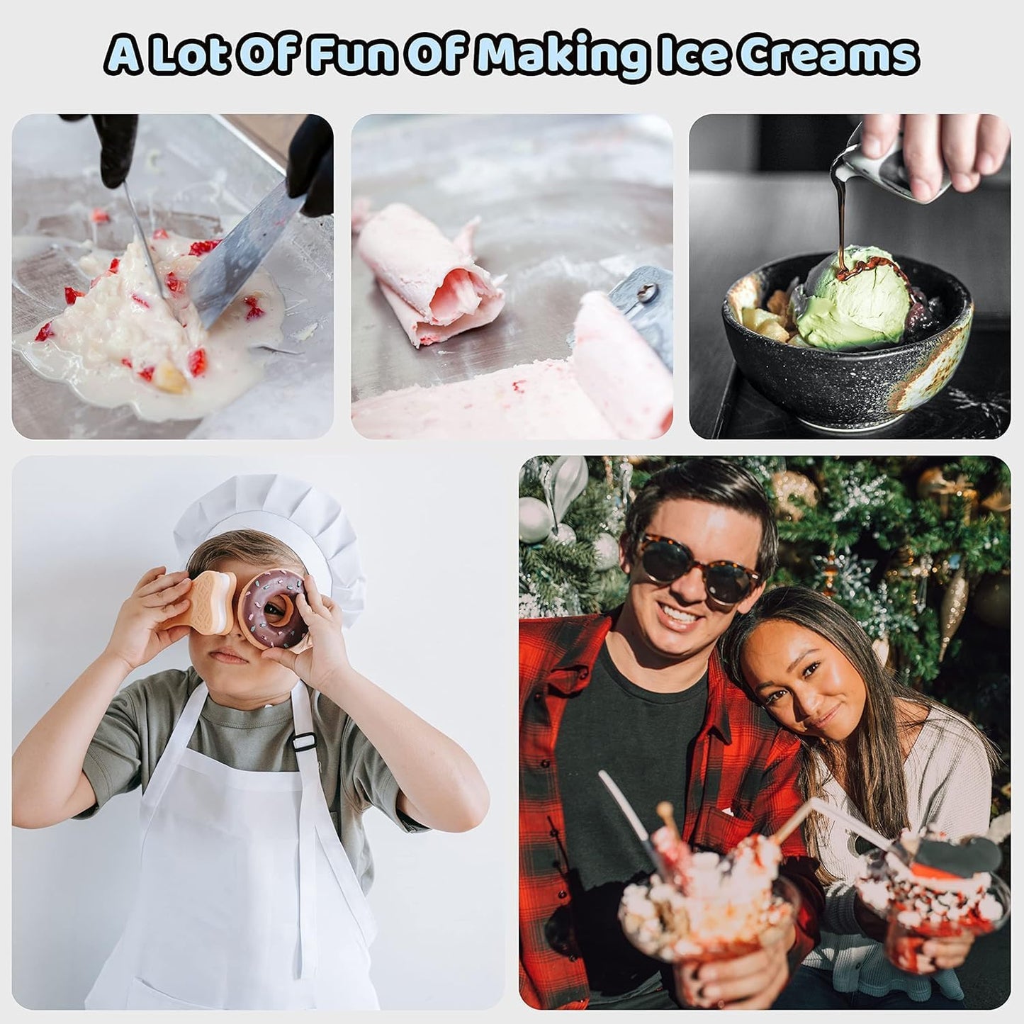 Rolled Yogurt and Ice Cream Maker