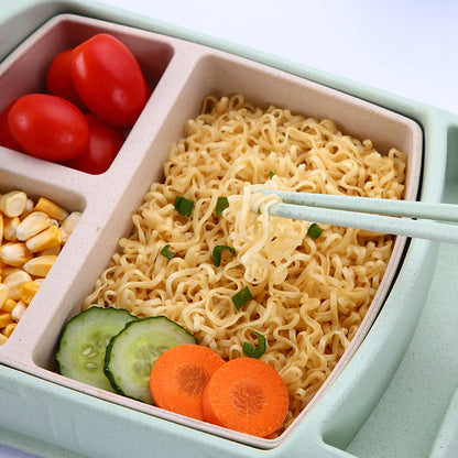 Wheat cartoon car children's tableware five-piece set creative cartoon toddler student separated dinner plate chopsticks fork spoon cup