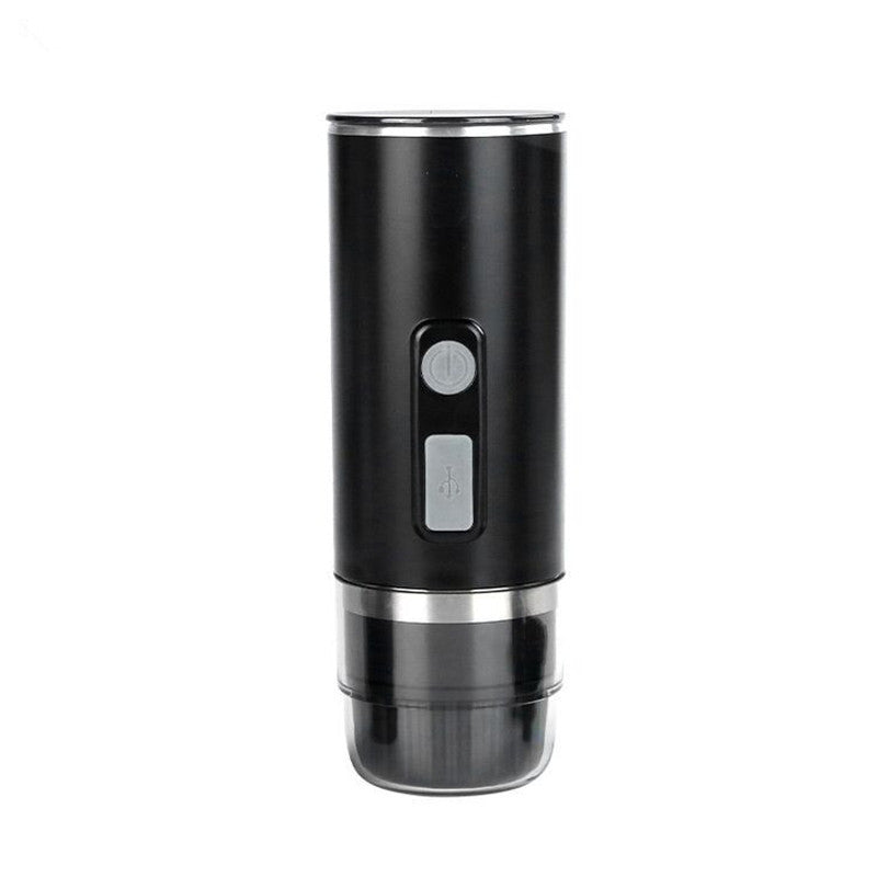 Portable capsule coffee machine Italian high pressure wireless electric portable coffee pot outdoor capsule coffee powder dual use