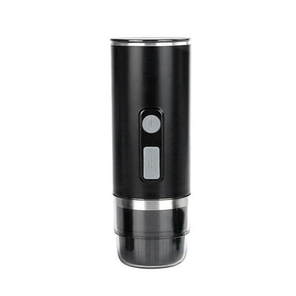 Portable capsule coffee machine Italian high pressure wireless electric portable coffee pot outdoor capsule coffee powder dual use
