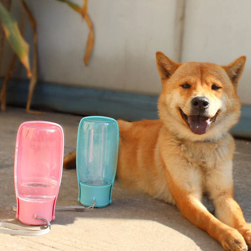 Pet Outing Portable Water Cup Dog Folding Telescopic Outdoor Products Large Capacity Cat High Temperature Resistant Kettle Wholesale