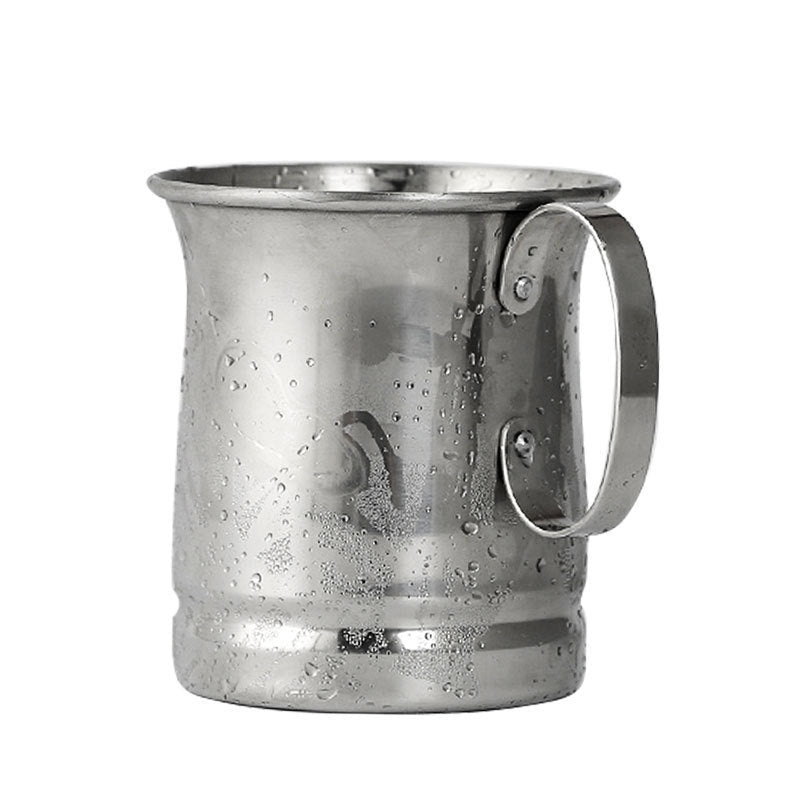 Cross-border hot selling Moscow cup mule cup 304 stainless steel copper-plated hammer point cup bare body cup wine glass cocktail cup