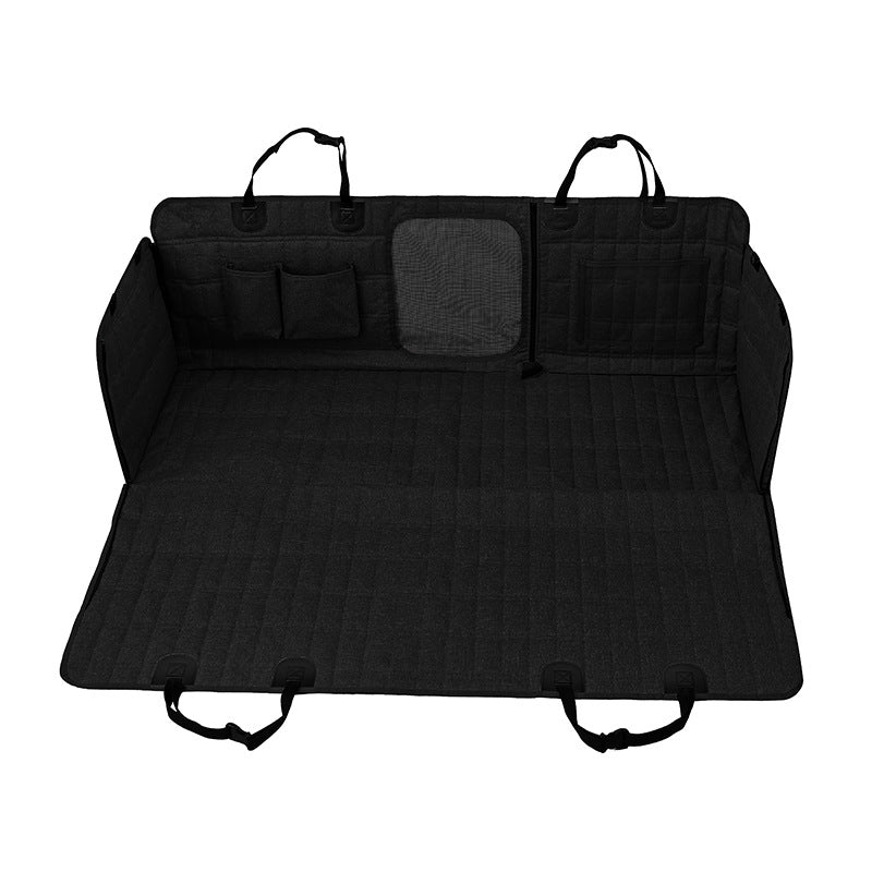 Detachable car pet mat waterproof car pet mat car rear anti-scratch pet mat pet supplies