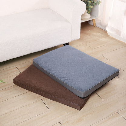 Cross-border pet sleeping mat, removable and washable, small dog and cat kennel mat, comfortable and warm new pet mat.