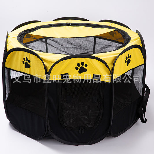 Octagonal cage 2021 pet portable travel foldable pet factory pet factory wholesale price discount