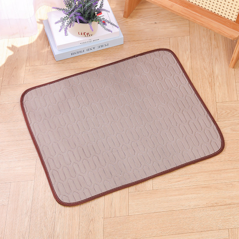 Cross-border pet ice silk mat, dog ice nest, dog bed, dog mat, cat cooling mat, summer pet mat, pet ice mat