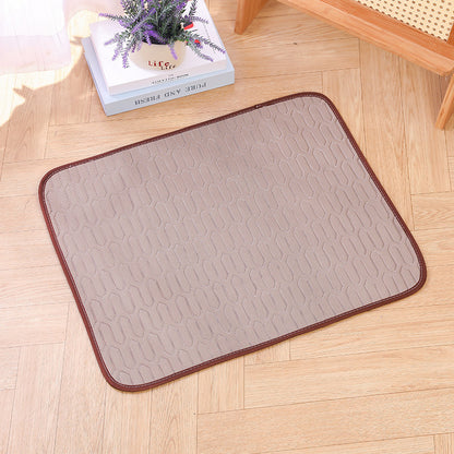 Cross-border pet ice silk mat, dog ice nest, dog bed, dog mat, cat cooling mat, summer pet mat, pet ice mat