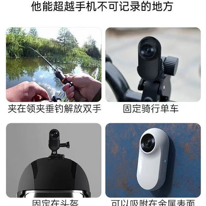 Cross-border thumb camera for outdoor cycling, hunting, action cameras, cat and dog recorders, pet-view camcorders