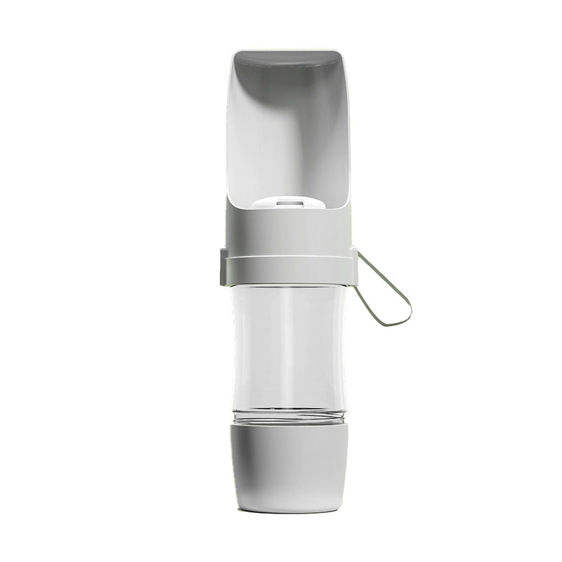 Dog outdoor water cup dog kettle outdoor portable detachable water cup cat food storage accompanying cup pet drinking water
