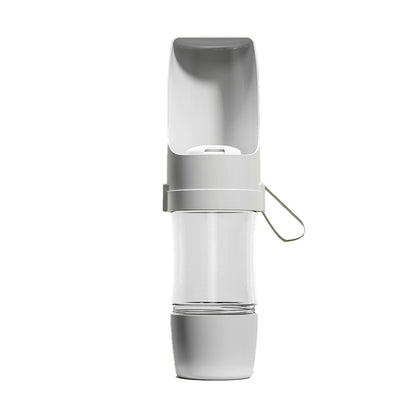 Dog outdoor water cup dog kettle outdoor portable detachable water cup cat food storage accompanying cup pet drinking water