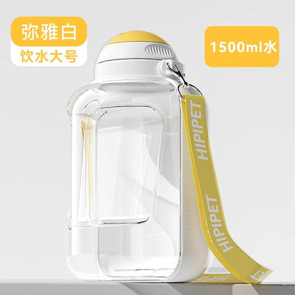 Dog Outing Water Cup Dog Kettle Portable Travel Cup Dog Walking Water Bottle Pet Drinking Water Feeding Water Drinker Supplies