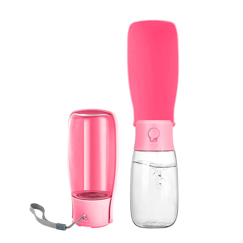 Pet Outing Portable Water Cup Dog Folding Telescopic Outdoor Products Large Capacity Cat High Temperature Resistant Kettle Wholesale