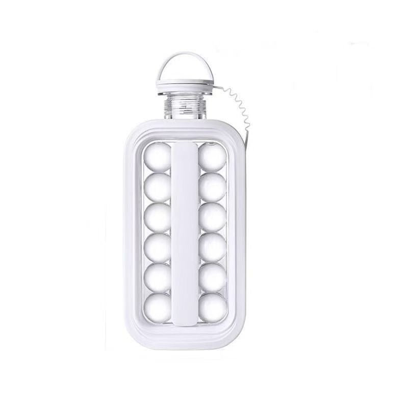 Ice hockey ice cube mold kettle ice cube cup spherical silicone ice storage box refrigerator frozen ice bag pot home ice making artifact