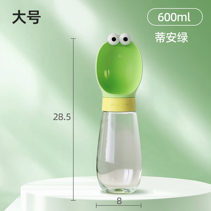 Dog Outing Water Cup Dog Kettle Portable Travel Cup Dog Walking Water Bottle Pet Drinking Water Feeding Water Drinker Supplies