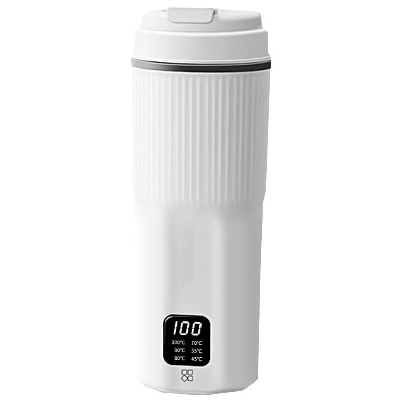 Portable travel kettle, mini kettle, multi-functional household health cup, travel electric thermos cup.