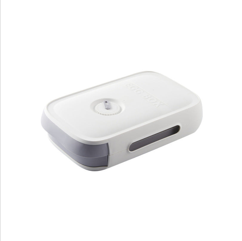 Household refrigerator fresh egg box with lid drawer kitchen storage box can be stacked rolling egg storage box