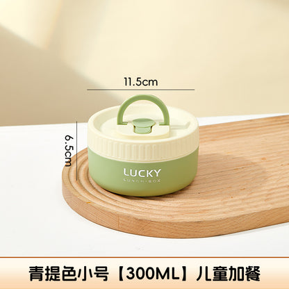 Ceramic food storage bowl gift box, multi-functional sealed bowl, double-boiler stew pot, microwave heating egg steamer bowl