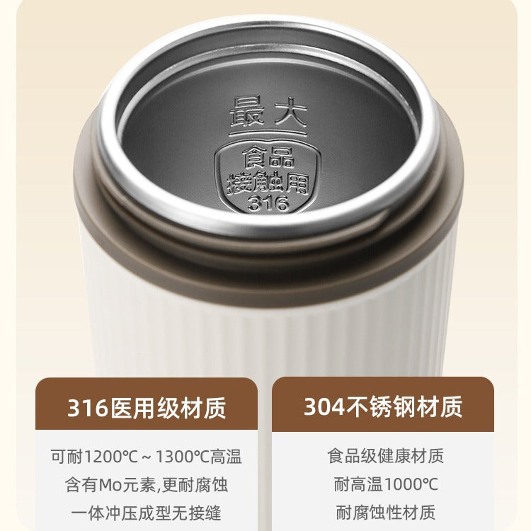 Portable travel kettle, mini kettle, multi-functional household health cup, travel electric thermos cup.