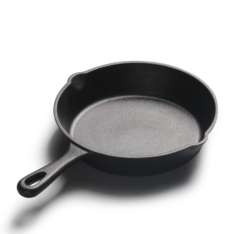 Manufacturer cast iron pan small frying pan mini pan cast iron omelette pan 14cm16cm20cm26cm one piece drop shipping