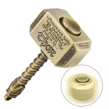 Thor's Hammer fidget spinner, a casual toy for adults and children, a creative handheld item and small gift.
