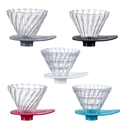Manufacturers produce glass coffee funnel glass coffee filter coffee filter funnel coffee pot filter paper