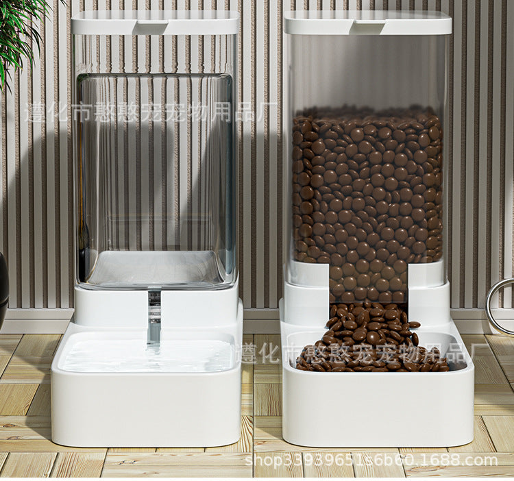 Cat drinking fountain cat automatic feeder pet drinking water dog food utensils running water unplugged kettle pet supplies