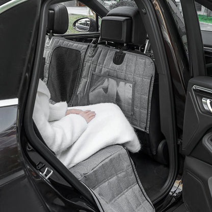 Detachable car pet mat waterproof car pet mat car rear anti-scratch pet mat pet supplies