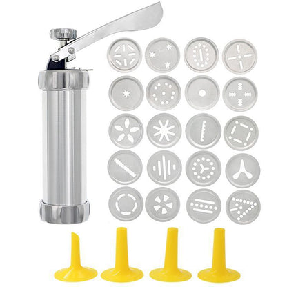 Household decorating gun Cookie mold Cream decorating biscuit machine Baking tool Press kitchen utensils gift box