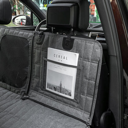 Detachable car pet mat waterproof car pet mat car rear anti-scratch pet mat pet supplies
