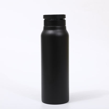 Cross-border thermos cup magnetic mobile phone holder kettle 304 stainless steel thermos cup thickened outdoor sports water cup