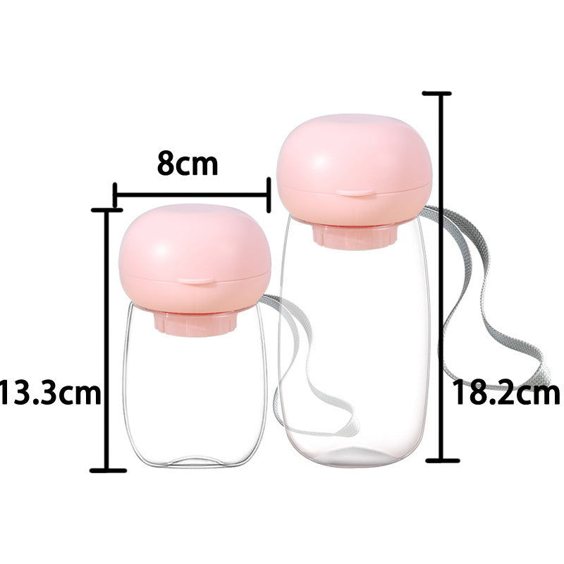 Pet supplies water cup cat and dog outdoor kettle portable small accompanying cup water bottle high temperature resistant pet water cup