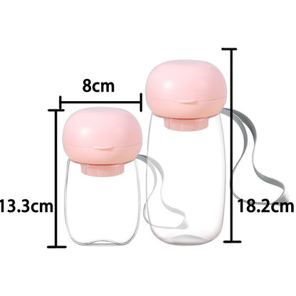Pet supplies water cup cat and dog outdoor kettle portable small accompanying cup water bottle high temperature resistant pet water cup