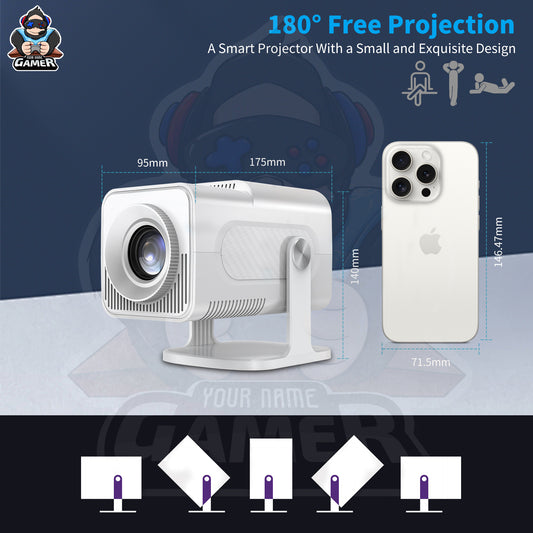 HCS350PRO 1080P HD Home Projector