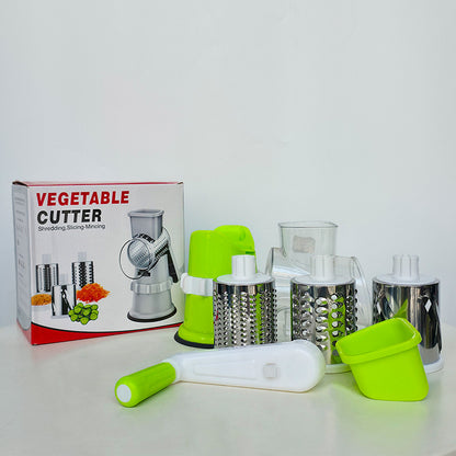 Multifunctional hand-cranked 2nd generation vegetable cutter slicer grater drum vegetable cutter potato slicer kitchen gadget
