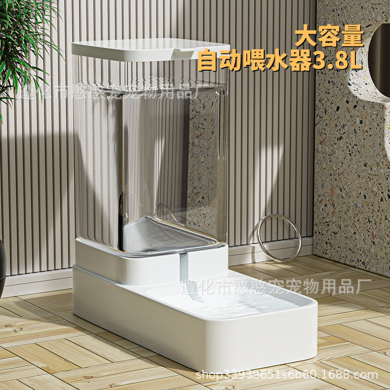 Cat drinking fountain cat automatic feeder pet drinking water dog food utensils running water unplugged kettle pet supplies
