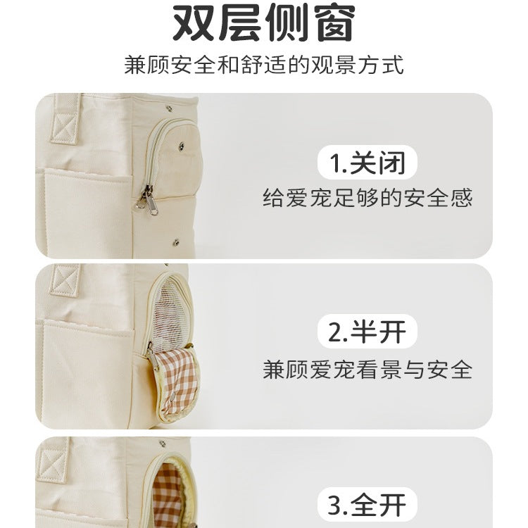 Pet carrier, dog carrying bag, cat bag, cat backpack, dog bag, portable pet carrying bag, airline carcass
