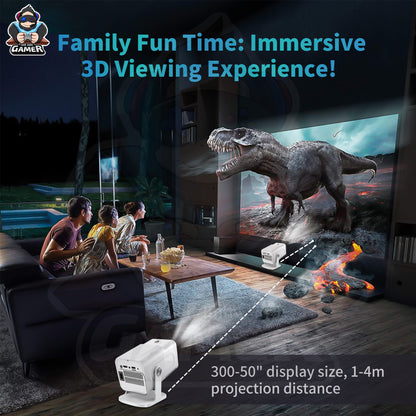 HCS350PRO 1080P HD Home Projector